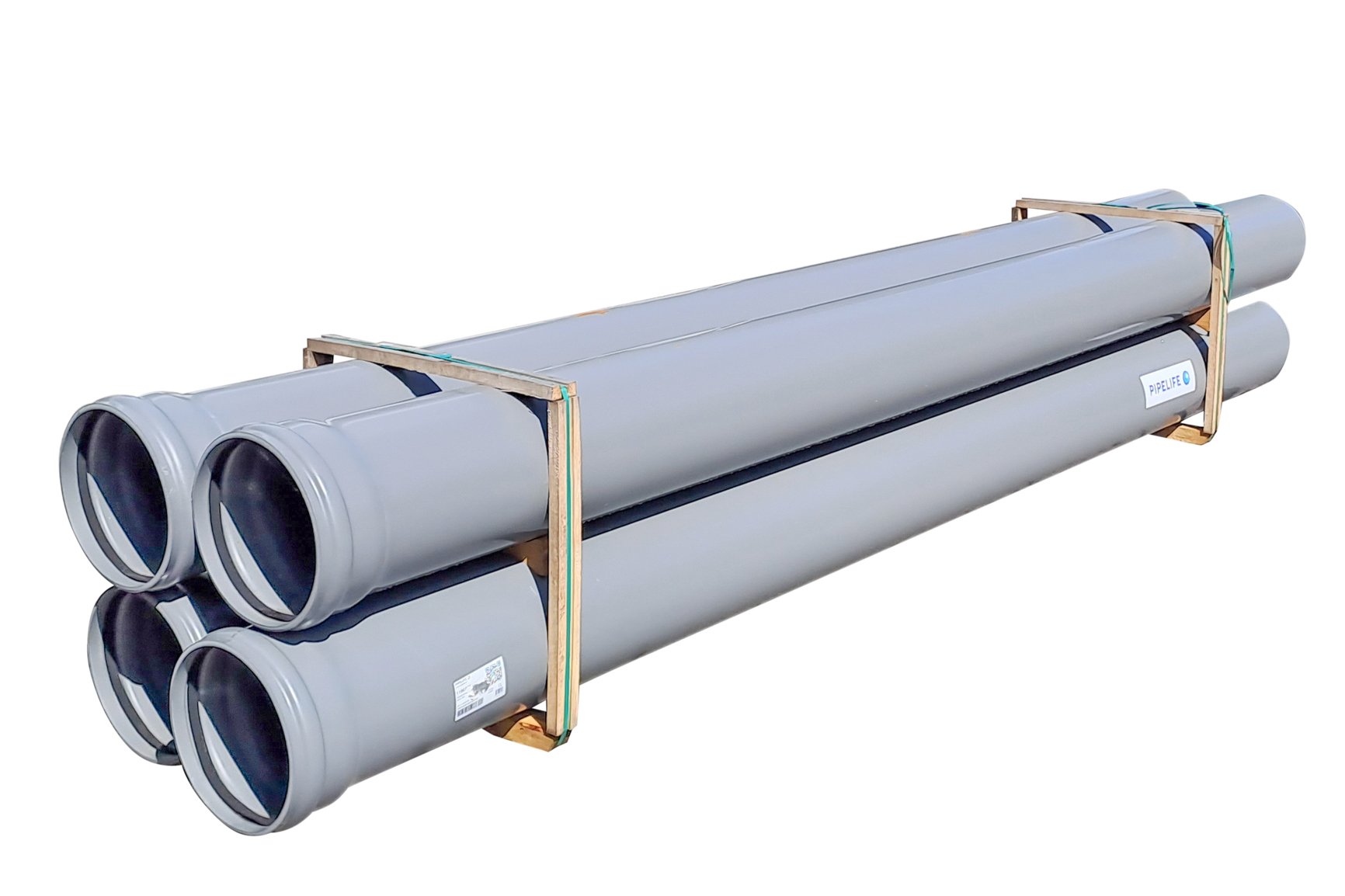 PVC-Rohr SN8 – 400&nbsp;mm – 5&nbsp;m